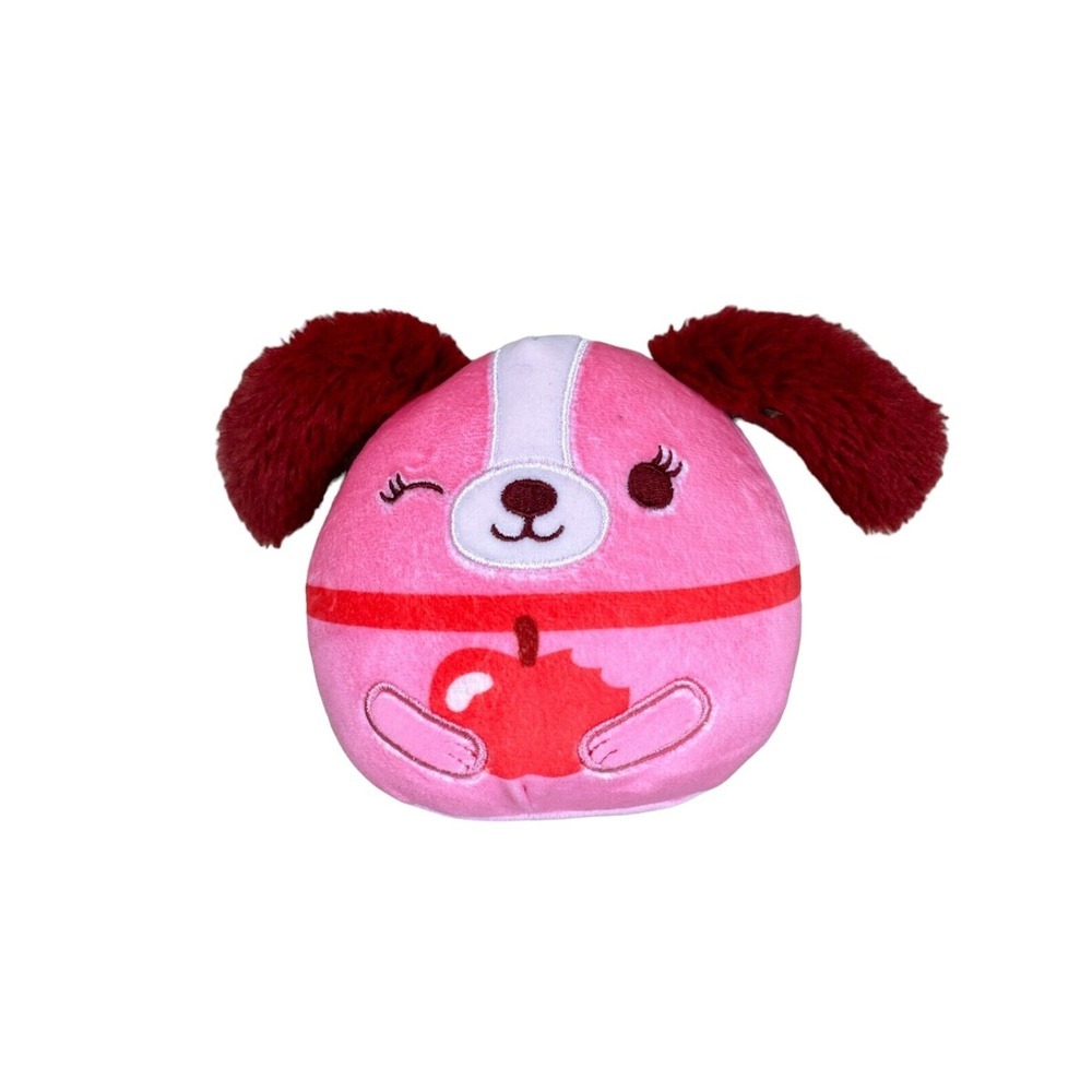Disney Scented Squishmallows Mystery Squad Red LADY And The Tramp Apple Plush 5"